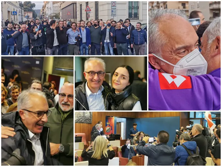 La vittoria del centrosinistra compatto: Marino accolto come un eroe dai ‘Marzo boys’