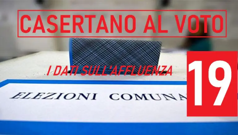 Casertano, è fuga dalle urne: il 50% è un miraggio. I DATI COMUNE PER COMUNE ALLE 19
