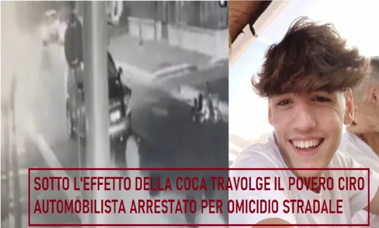 Travolto a 15 anni, automobilista arrestato per omicidio stradale: aveva preso alcol e coca