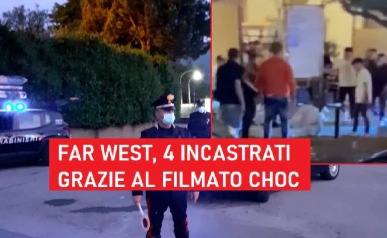 Far west tra sanfeliciani e locali, incastrati in 4 dopo filmato choc della rissa