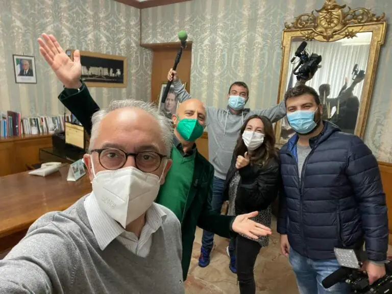 Luca Abete torna a Caserta e incontra sindaco appena eletto