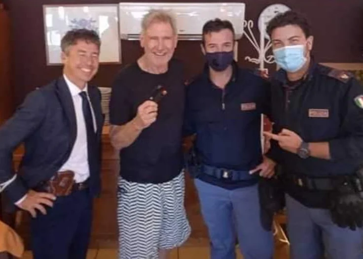 Harrison Ford perde la carta di credito: gliela riconsegna il figlio di Borsellino