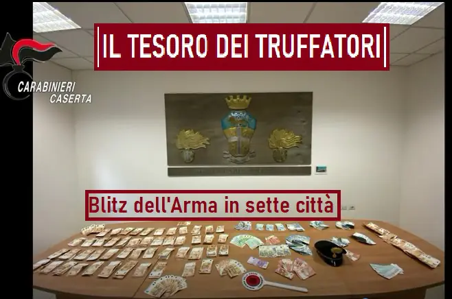 BLITZ IN 7 CITTA’. Sotto sequestro Mercedes, orologi di lusso, gioielli e 146mila euro in contanti