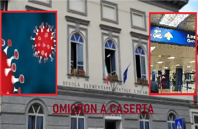 Omicron è nelle scuole casertane: positivi 2 compagni e docente dei figli del manager