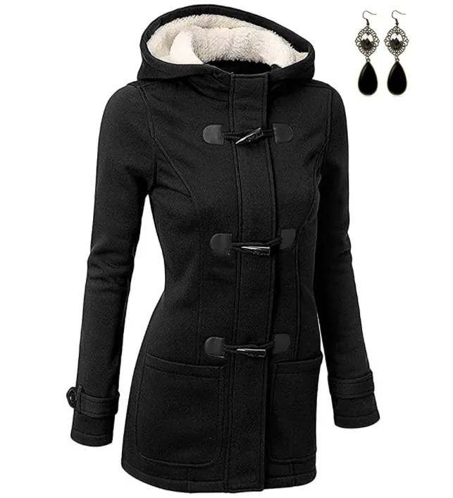 Cappotto donna felpato, inverno caldo ed elegante a un prezzo ridicolo