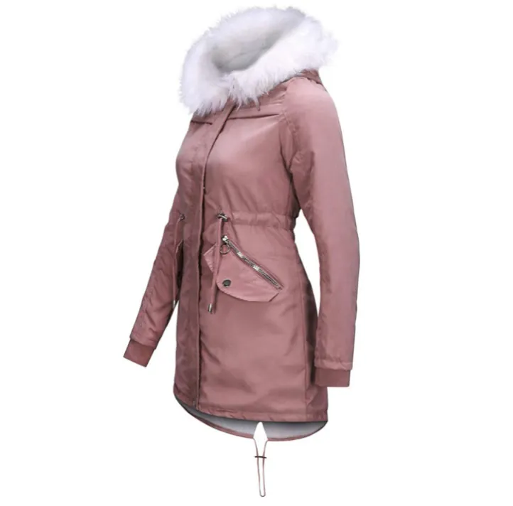 Cappotto donna con pelliccia: elegante e caldo a un prezzo sensazionale