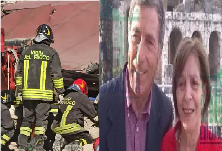 Crollo, parente ringrazia soccorritori: “Grazie a voi figli hanno detto addio a Pina”