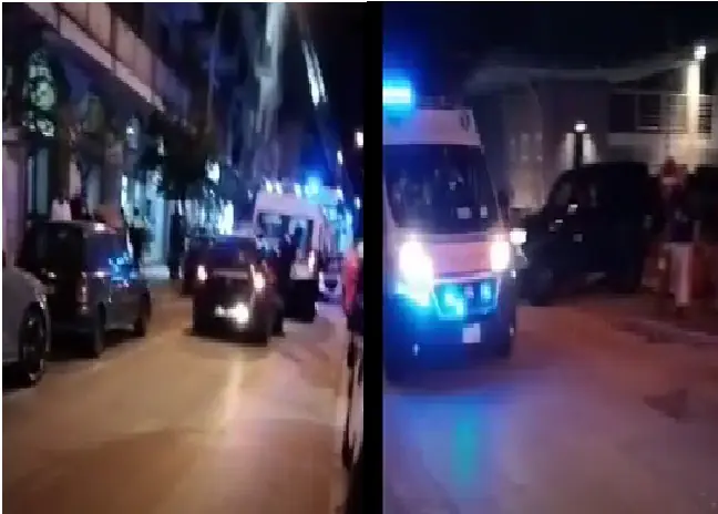 Casa in fiamme dopo gesto estremo, arrivano carabinieri e pompieri. VIDEO