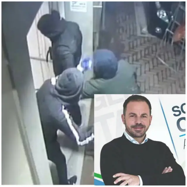 Rapina a casa dell’ex sindaco, spunta il video del raid: l’identikit della gang e l’auto