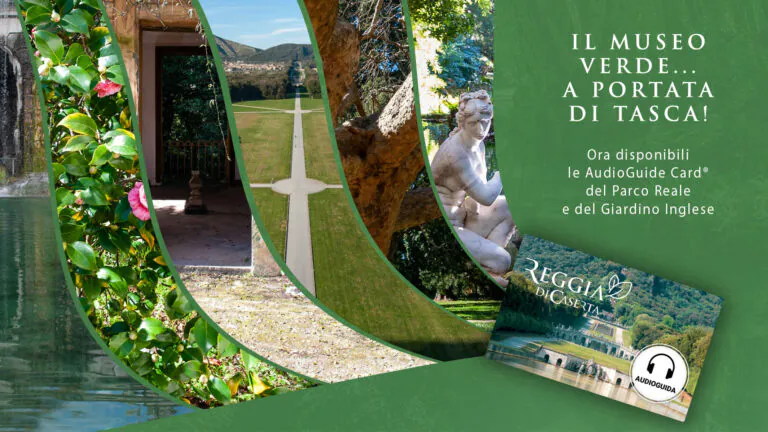 Il Museo Verde protagonista della visita alla Reggia: arrivano le audioguide del Parco Reale e del Giardino Inglese