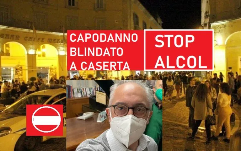 Capodanno blindato, l’ordinanza ufficiale: stop a alcol e brindisi all’esterno