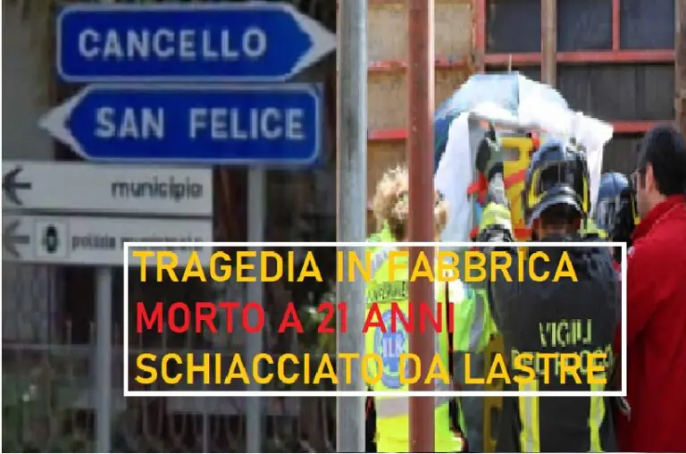 Muore a 21 anni schiacciato da lastre di marmo, verdetto per l’imprenditore