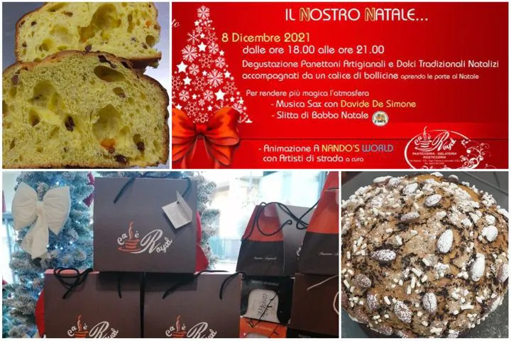 Degustazione di panettoni artigianali e dolci natalizi: evento dell’Immacolata al Royal Caffè