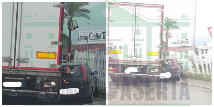 Brutto incidente alla rotonda, traffico in tilt