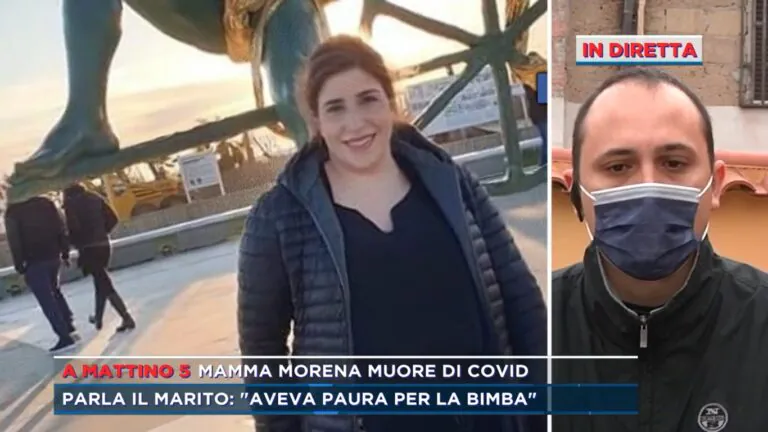 Muore dopo parto, il marito di Morena: “Non siamo no-vax ma ora dico vaccinatevi. Vado avanti per Sofia”