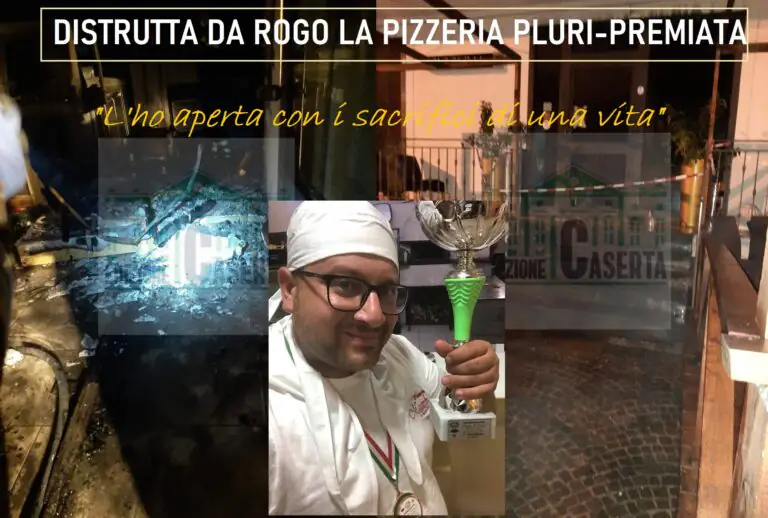 Rogo distrugge pizzeria Masaniello: “In fumo il lavoro di una vita”