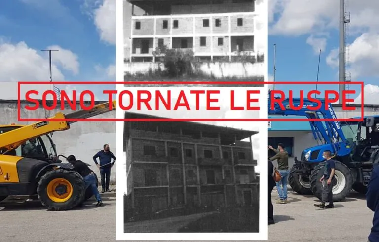 Tornano le ruspe, via all’abbattimento di palazzina abusiva