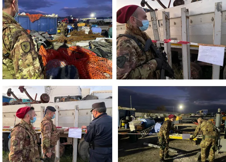 Esercito in azione, nei guai fabbro e carrozziere