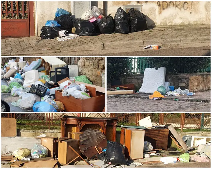 Città invasa da immondizia e ingombranti, dal quartiere attaccano l’amministrazione