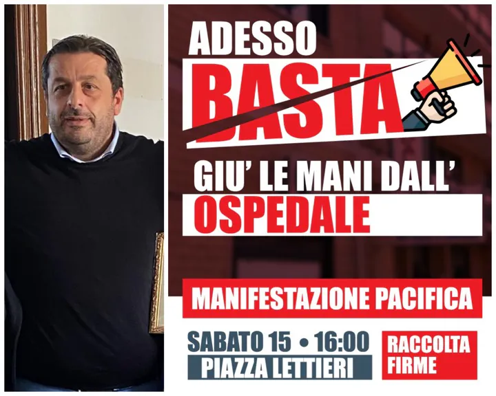 Oggi raccolta firme in piazza per l’ospedale, Guida: “Chiusura anche per radiologia, unitevi a noi”