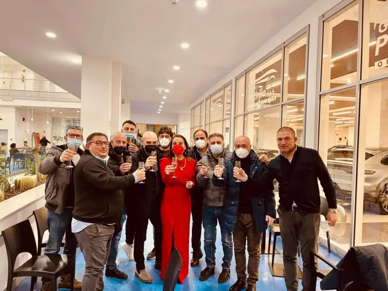 Cristillo e Russo in pole: brindisi con i Piccirillo brothers