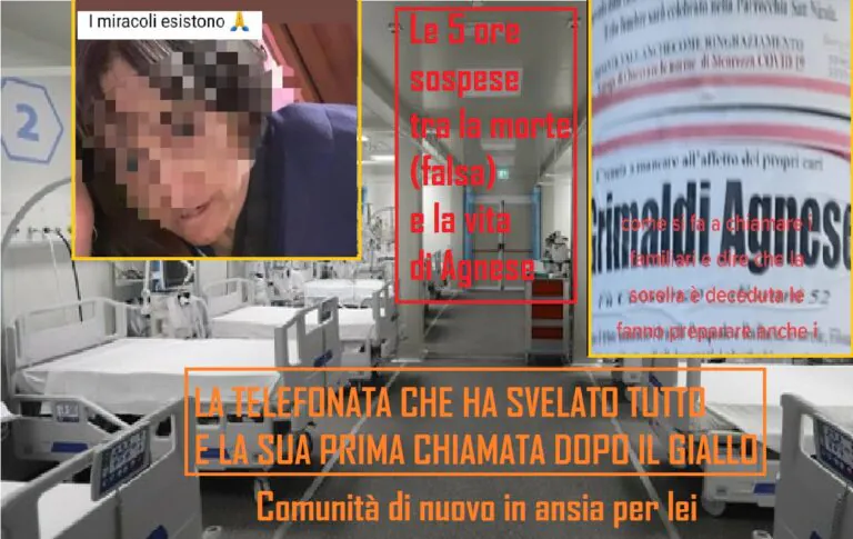 Risorta dal Covid, ha telefonato ai familiari dopo “falsa morte”: ora è intubata