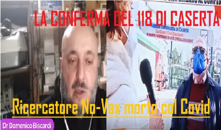Guru no-vax morto mentre era positivo al Covid