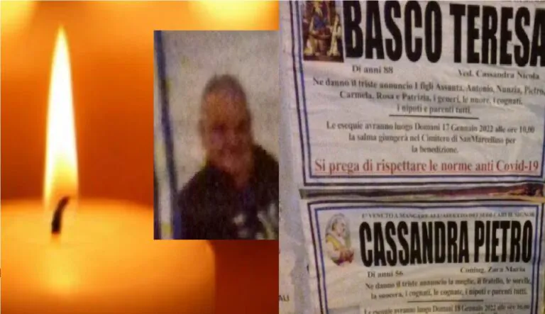 Madre e figlio portati via insieme dopo contagio: sono morti a poche ore di distanza