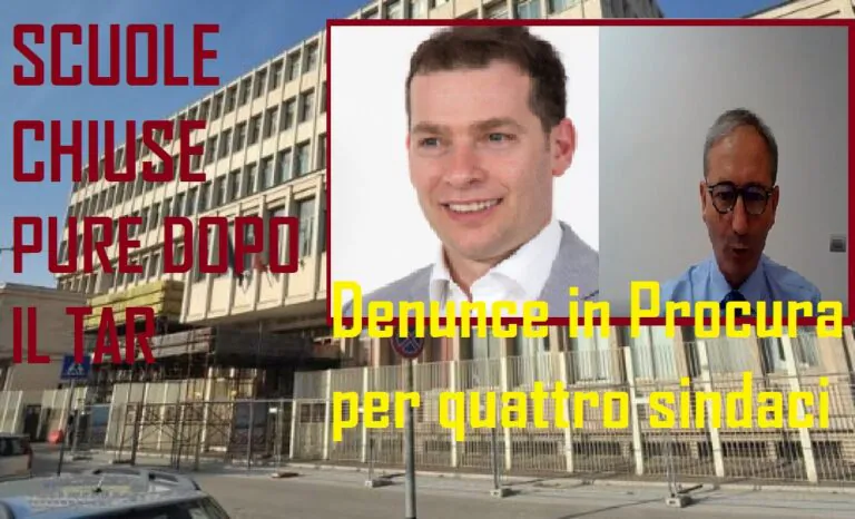 Tengono scuole chiuse, denuncia in Procura per 2 sindaci della Valle