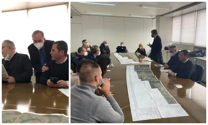 Primo tavolo di lavoro con la Regione per la realizzazione della superstrada Caserta-Benevento