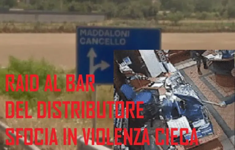 Colpo al bar del distributore sfocia nel sangue: picchiato dai banditi a sprangate