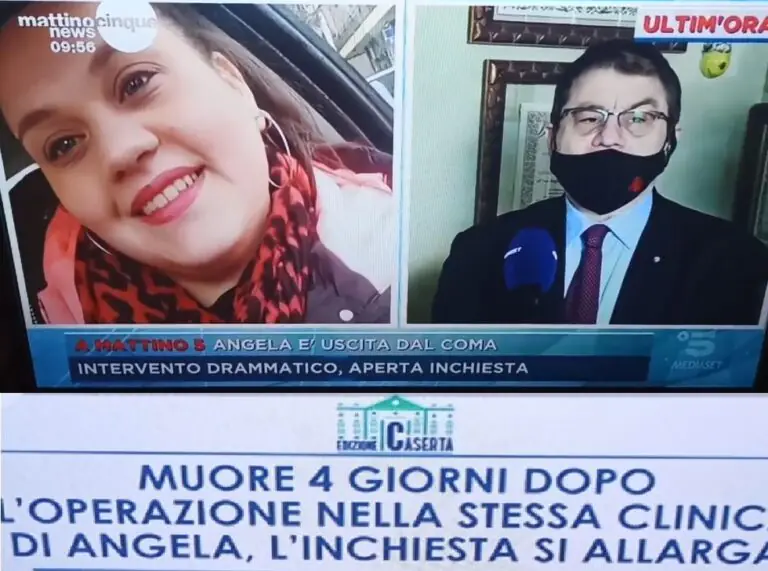 Angela, primo appuntamento chiave in Procura: l’indagine su due cliniche