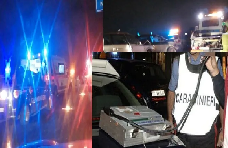 Imbottito di alcol alla festa provoca incidente. Minacce pure nell’altro sinistro