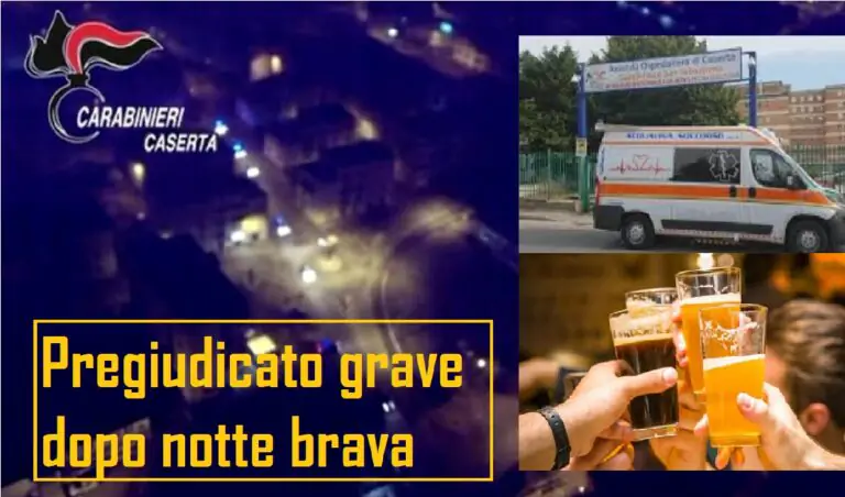 Dalla serata alcolica alla drammatica caduta, grave soldato dello spaccio