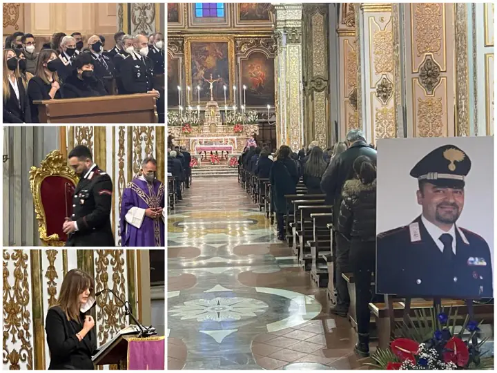 La messa in memoria del maresciallo Baldassarre Nero ad un anno dalla dipartita