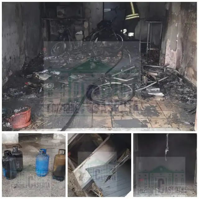 Rogo nei garage, il primo bilancio: accertata la causa dell’incendio. FOTO E VIDEO