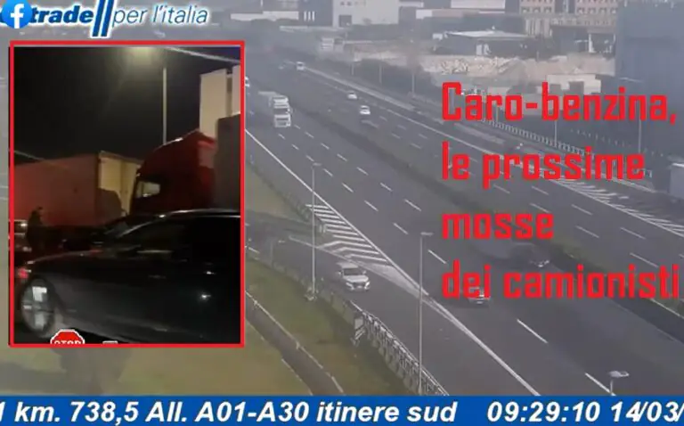 Diesel a 2,50 euro, camionisti di nuovo alla carica dopo aver liberato A1: 5mila tir fermi