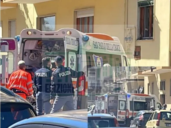 Giù dal balcone, drammatico volo per 27enne: polizia sul posto. FOTO