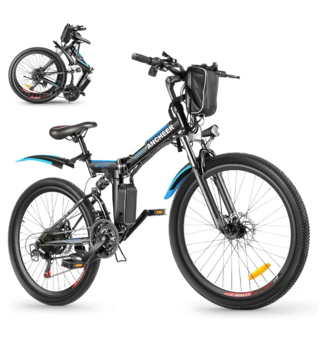 Bicicletta elettrica mountain bike: potente ed economica su Amazon