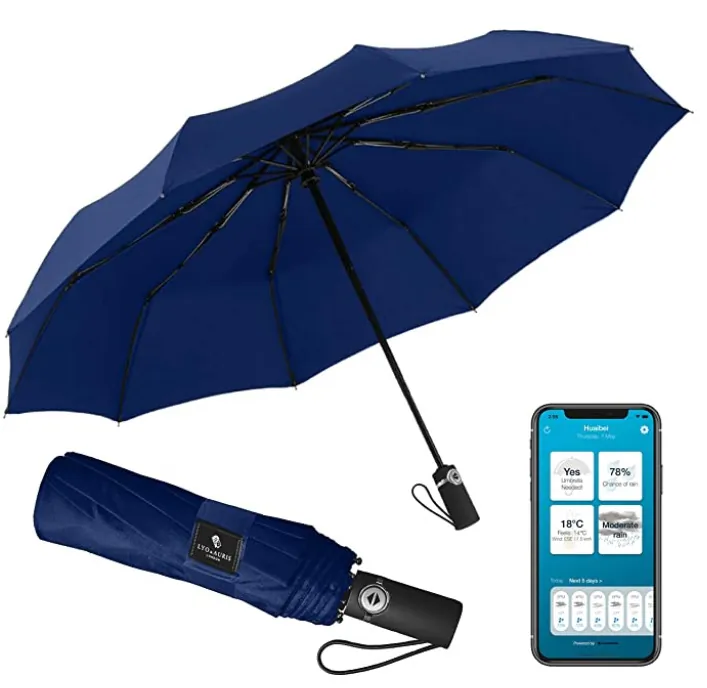Ombrello smart, ti avvisa se piove: prendilo a poco grazie ad offerta Amazon