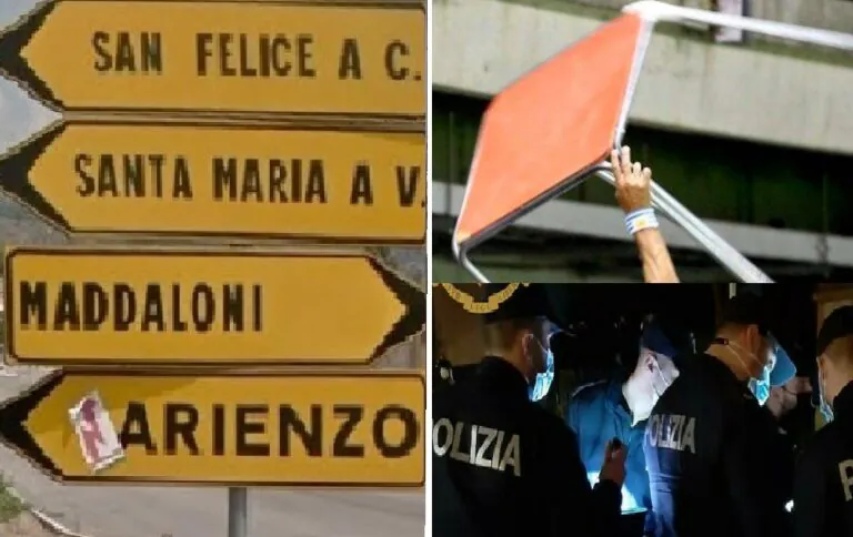 Tavolo da cucina addosso a moglie e testate all’auto della polizia: dalla follia alla cella