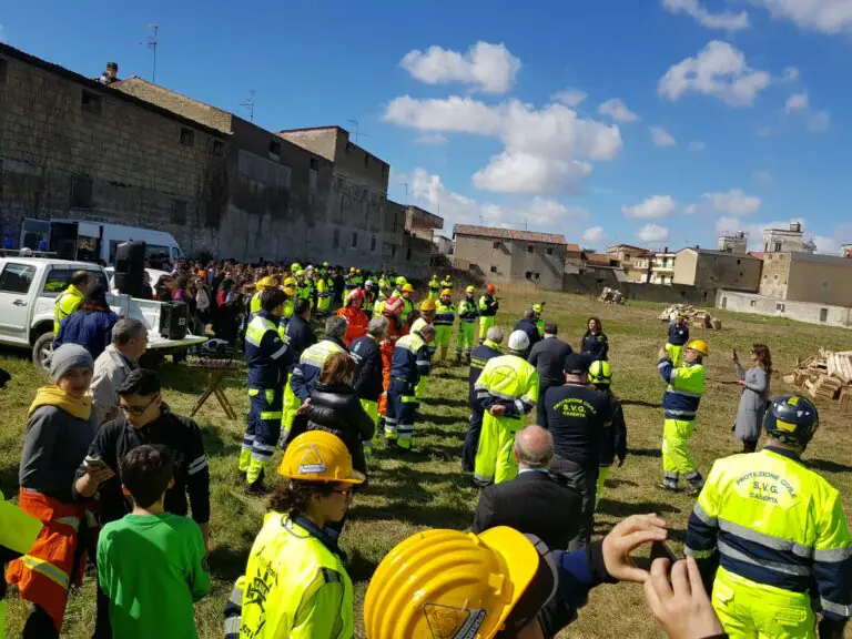 Prima assemblea provinciale dei volontari di Protezione civile nel casertano