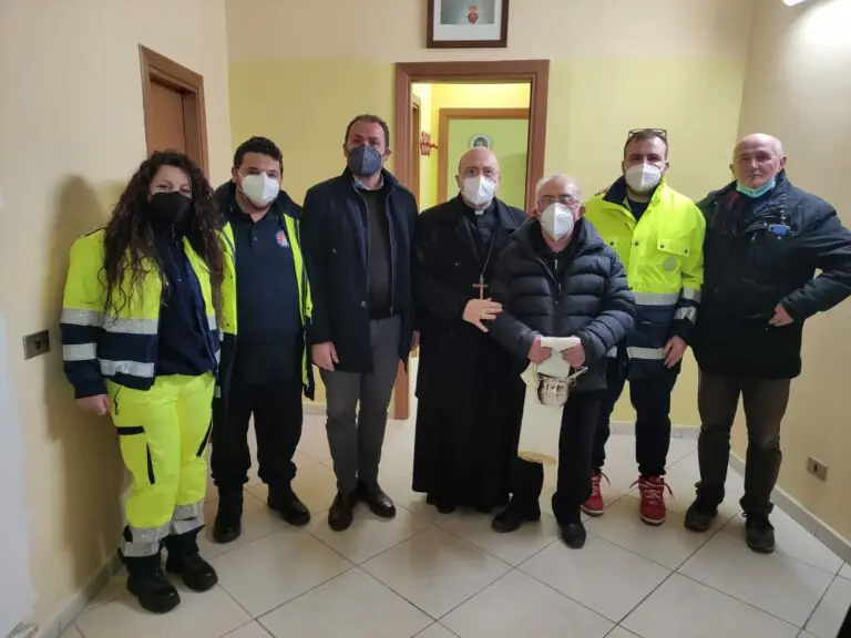 Accoglienza profughi ucraini, la Protezione civile incontra il vescovo