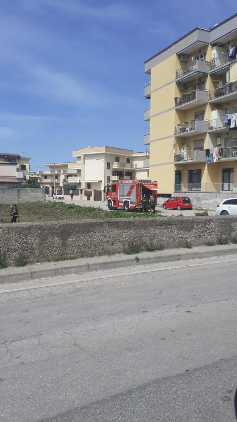 Paura in città, bombola di gas rischia di scoppiare: vigili del fuoco la portano fuori casa