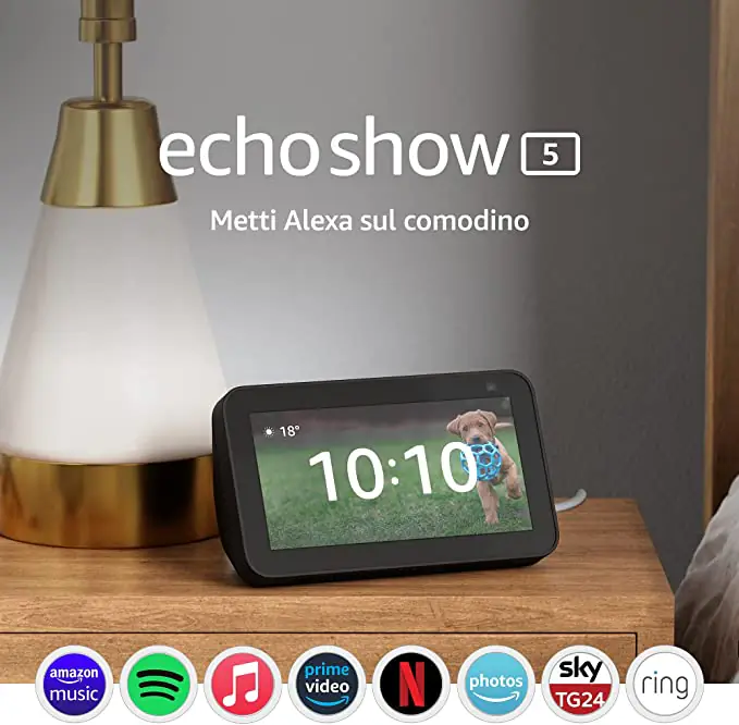 Echo Show 5 ora su Amazon ad un prezzo da urlo