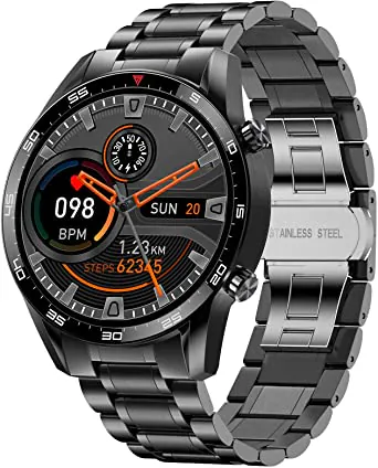 Smartwatch con cinturino in acciaio, sconto shock su Amazon
