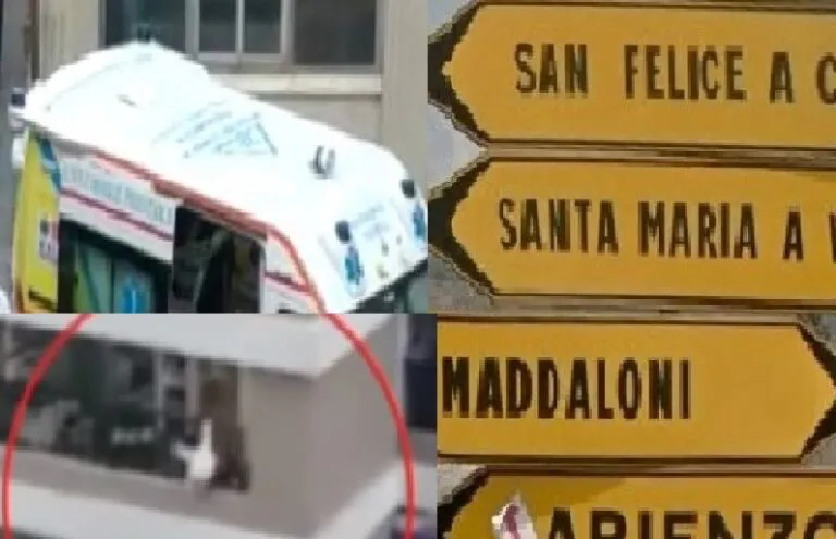 Drammatico volo nelle palazzine, le condizioni del 45enne