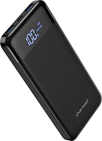 Powerbank caricabatterie portatile con LED come regalo su Amazon