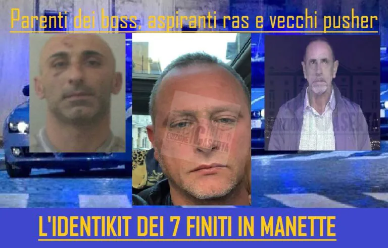 Colpo alle nuove leve del clan, 7 arresti. I NOMI E LE FOTO