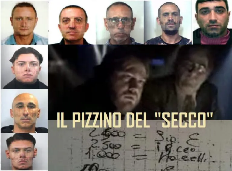 Piccolo da Romanzo Criminale, a casa dell’amante del ras il pizzino del “Secco”